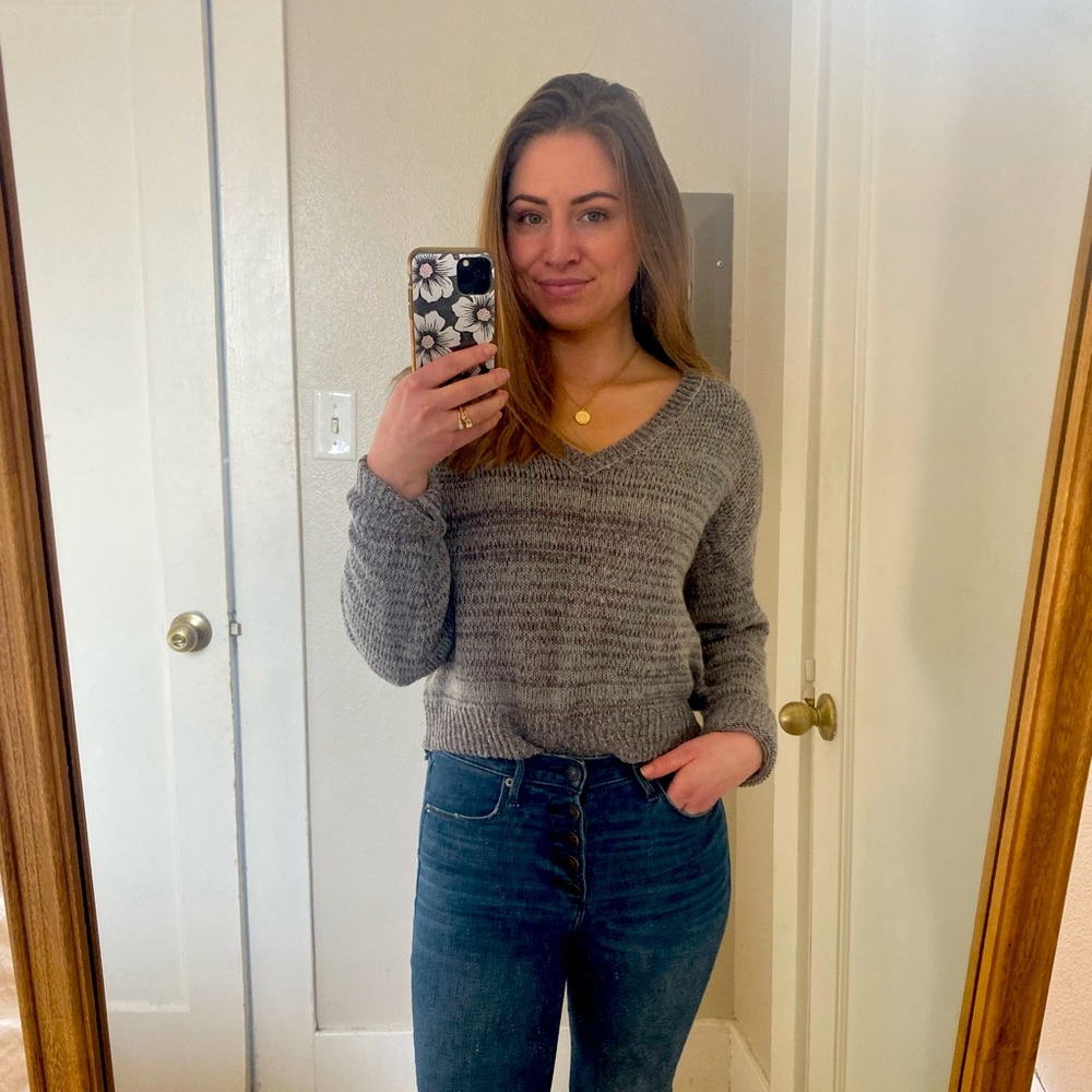 BP crop sweater